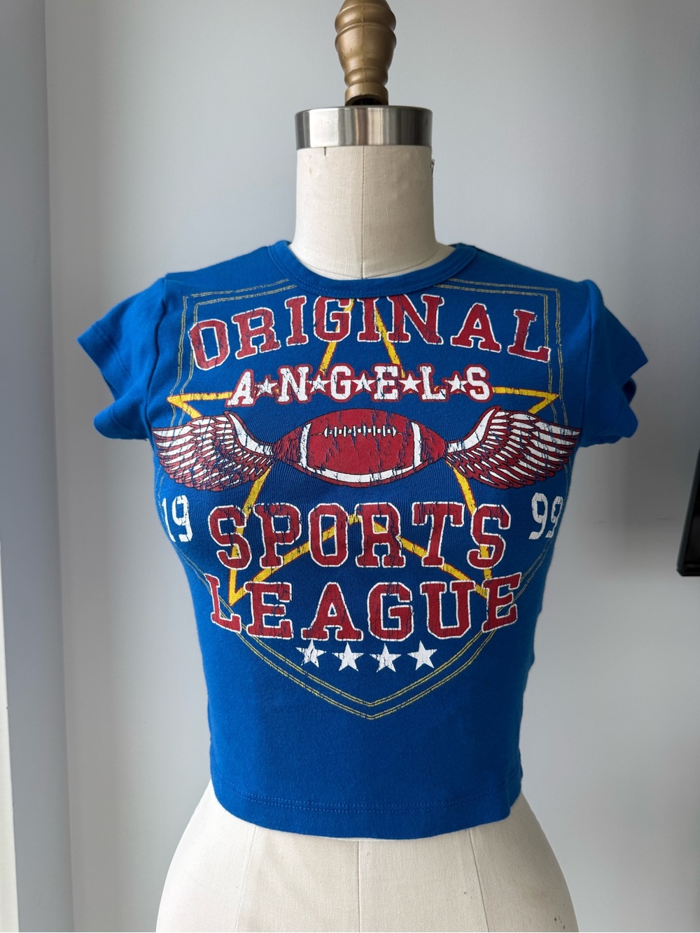 Urban Outfitters Blue 'Original Sports League' Graphic Tee